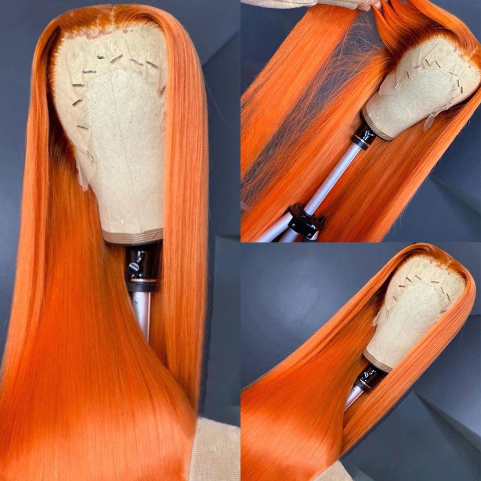 13x4 Orange Lace Front Wig