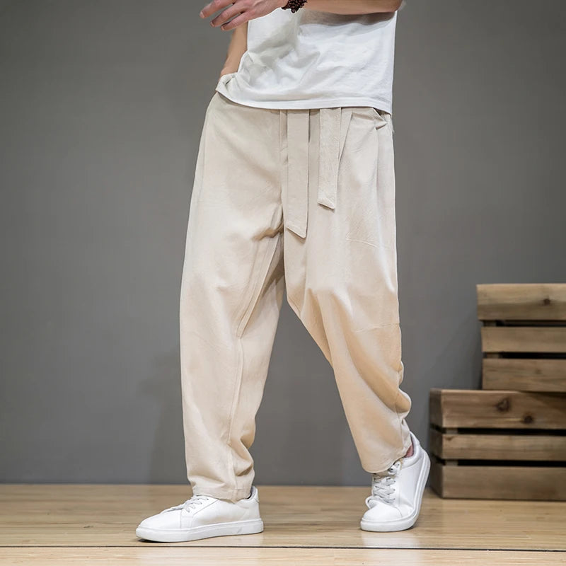 Elastic Waist Casual Harem Pant Loose Sweatpants