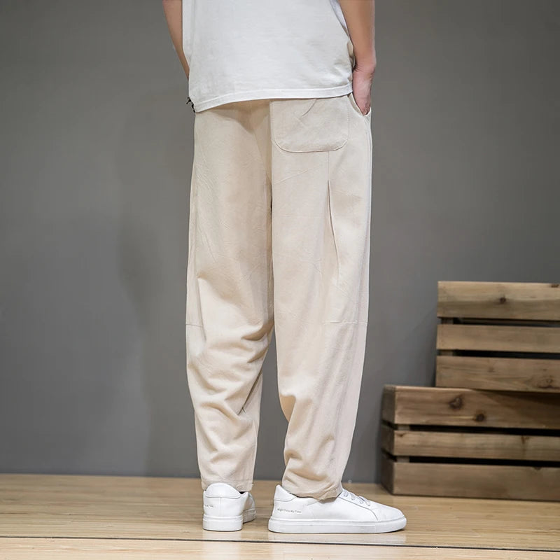 Elastic Waist Casual Harem Pant Loose Sweatpants