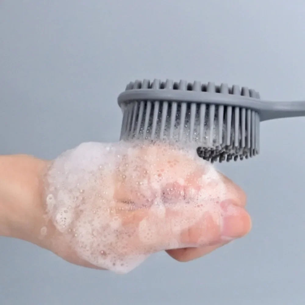 Double-Sided Silicone Back Scrubber