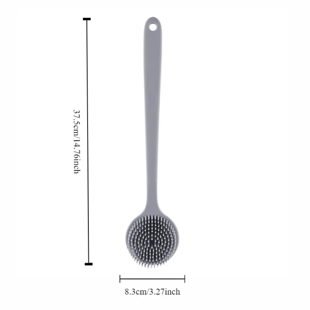 Double-Sided Silicone Back Scrubber