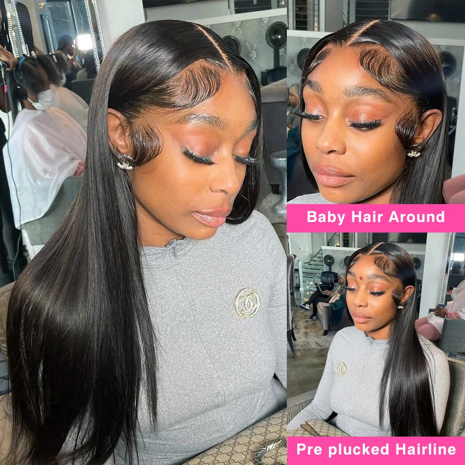 HD Transparent Brazilian Lace Frontal Wig