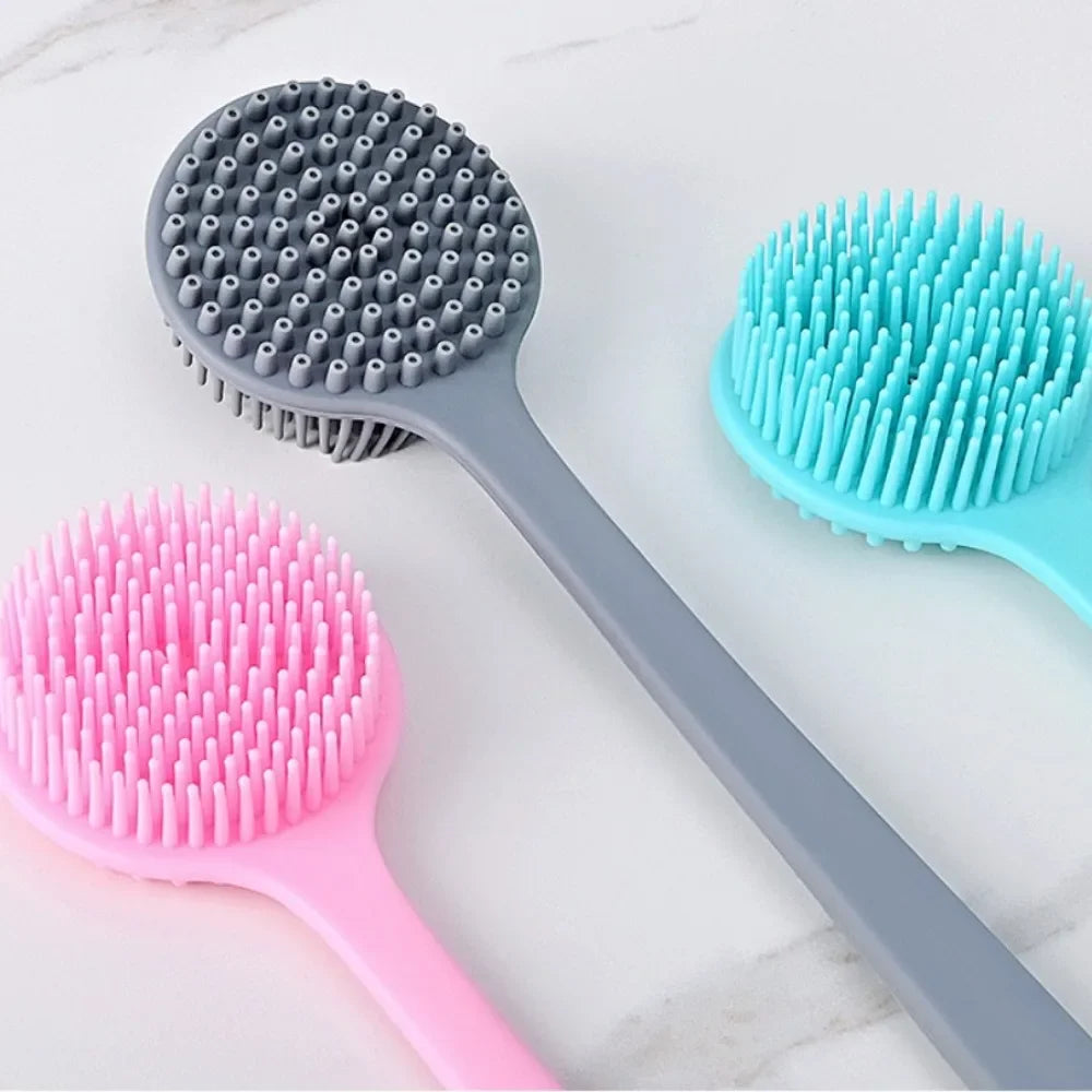 Double-Sided Silicone Back Scrubber