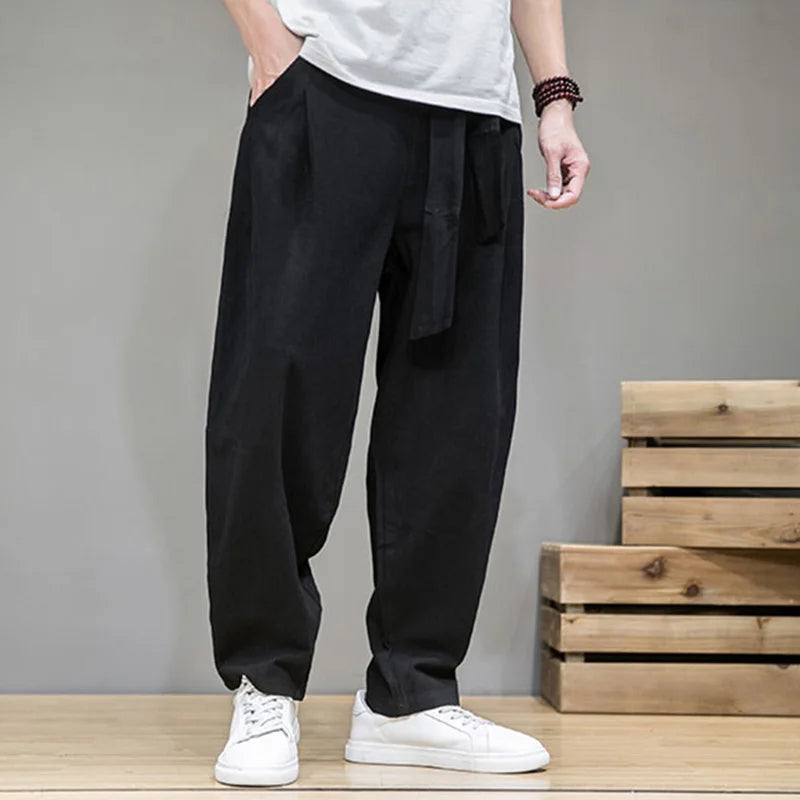 Elastic Waist Casual Harem Pant Loose Sweatpants