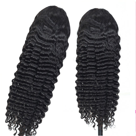 13x4 Deep Wave Lace Frontal Wigs